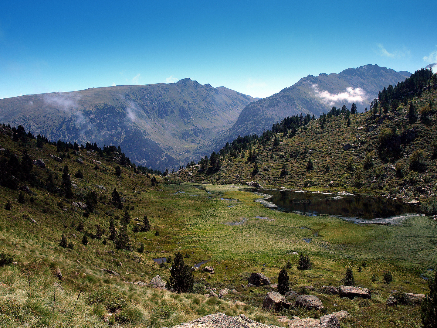 Petit étang de Carau (Ariège) 