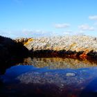 Petit lac, petit rochet, petit reflet