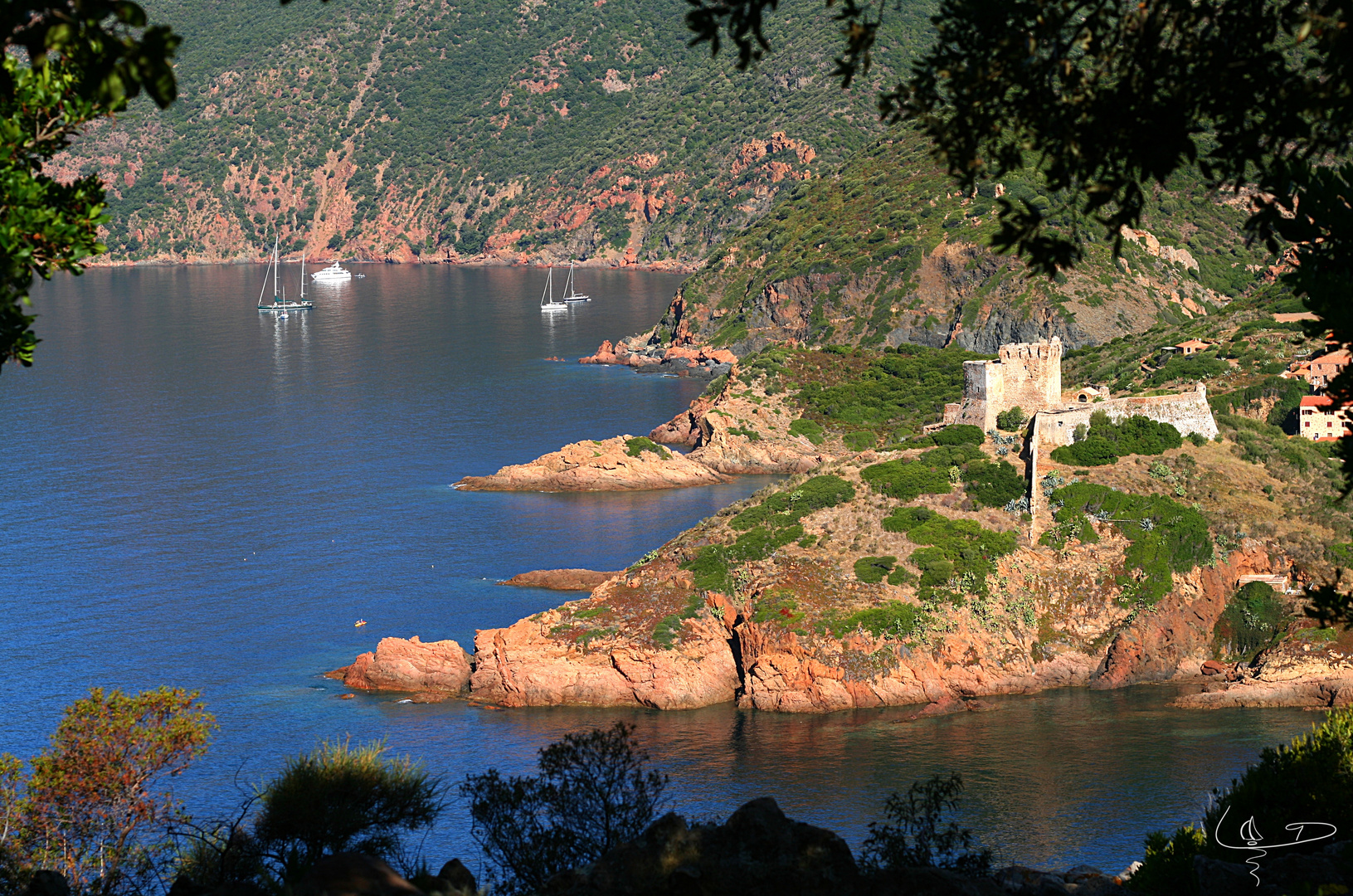 Petit matin à Girolata