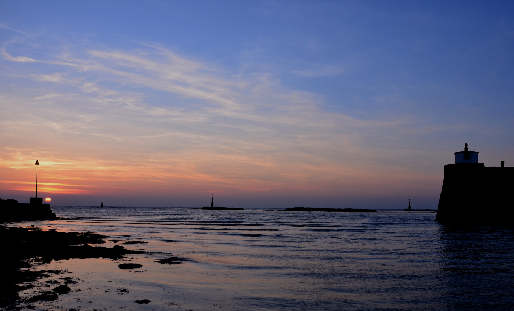 Petit Matin Au Port de Barfleur (50)