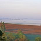 Petit matin brumeux en avril dans le Gers