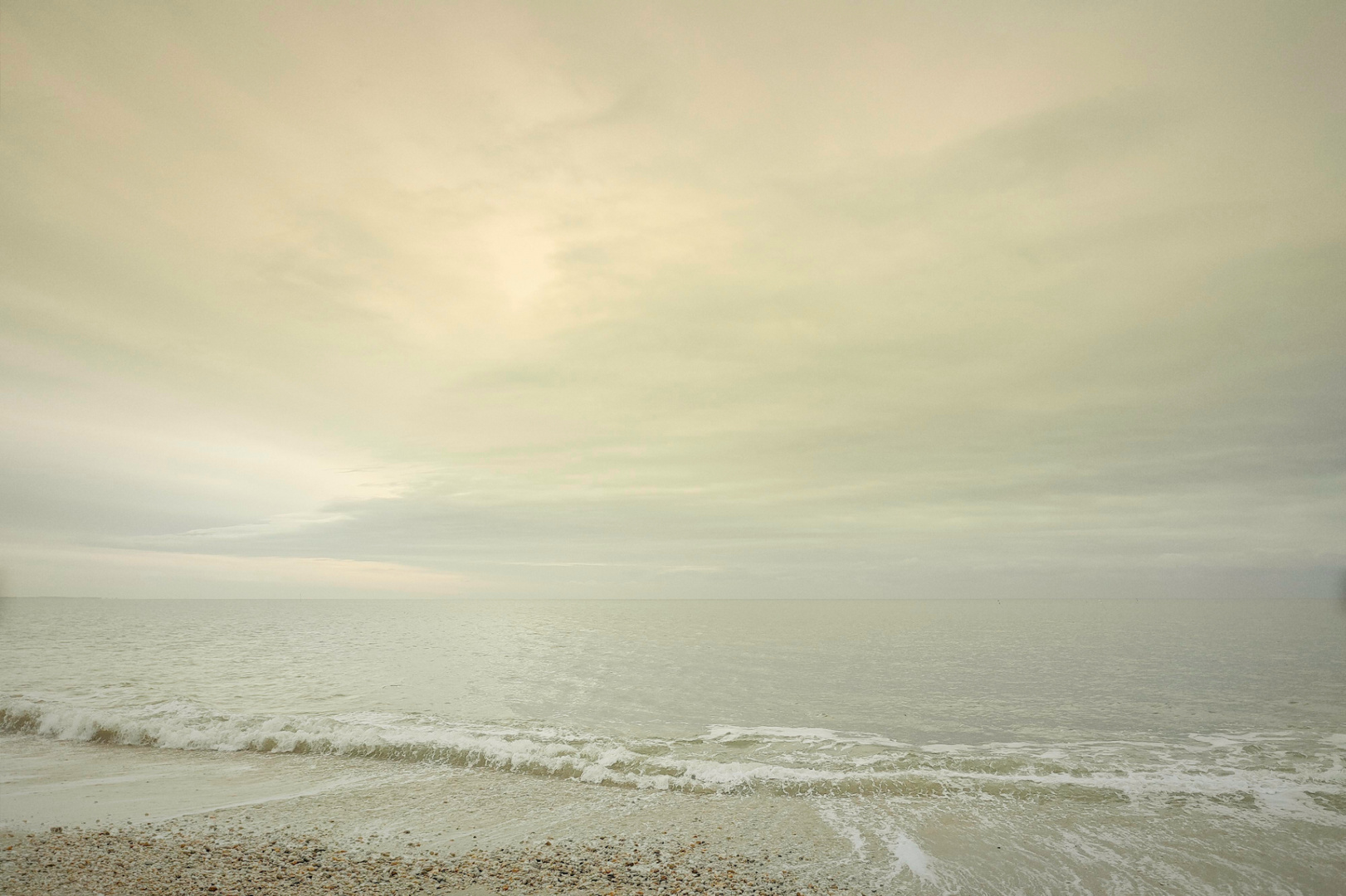 Petit matin d’hiver sur la plage