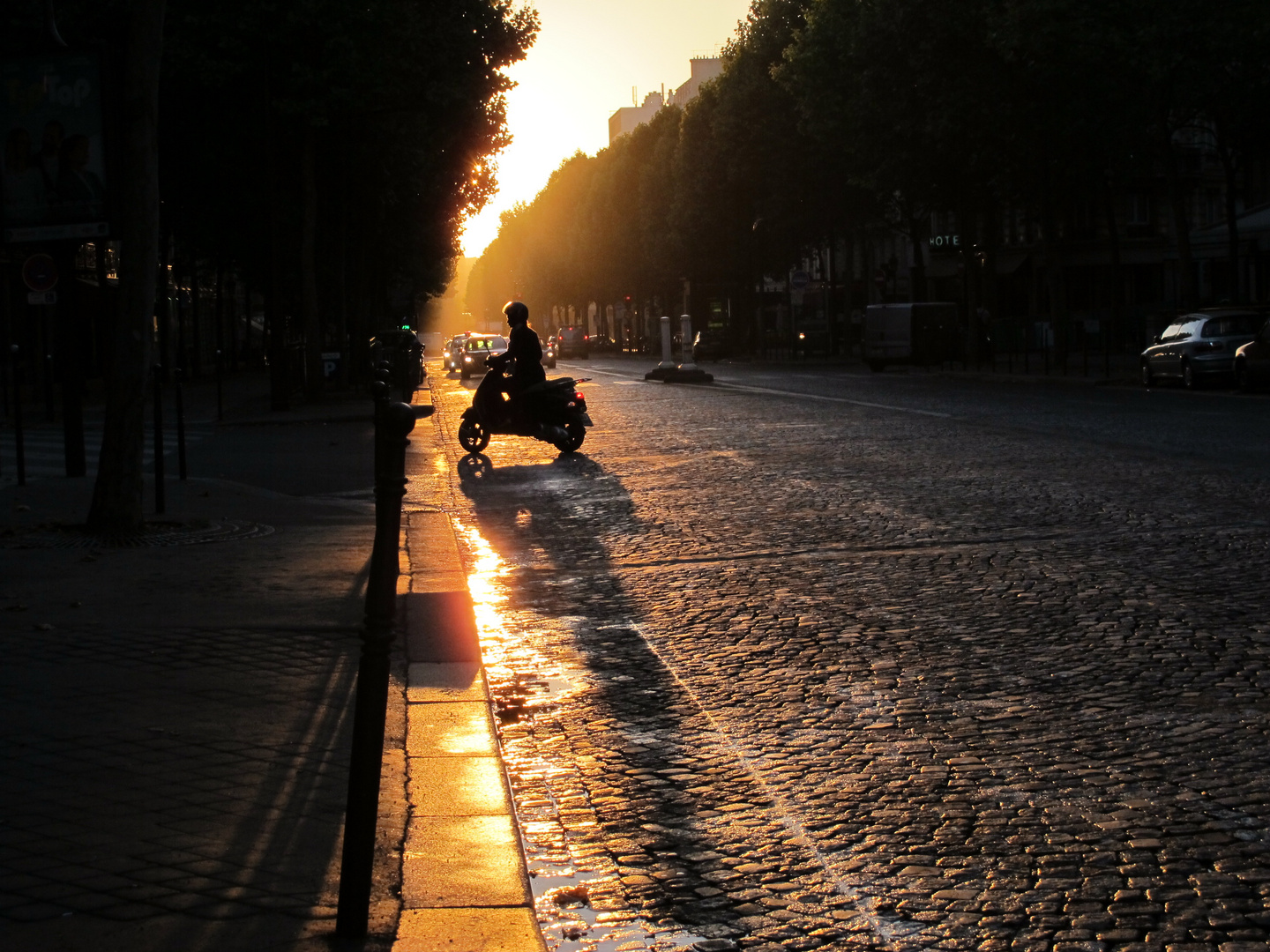 Petit matin parisien...