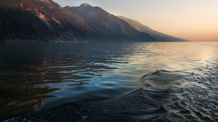 Petit matin sur le lac