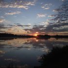 Petit matin sur le lac de la Rougeraie