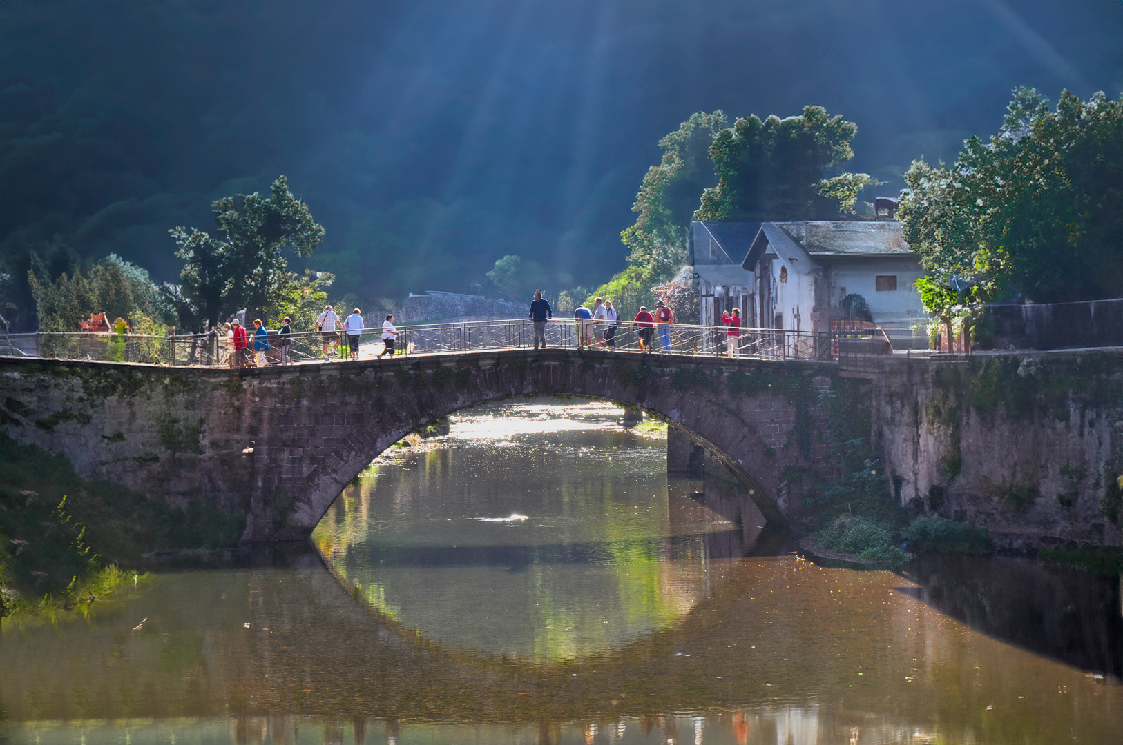 Petit matin sur St jean pied de port