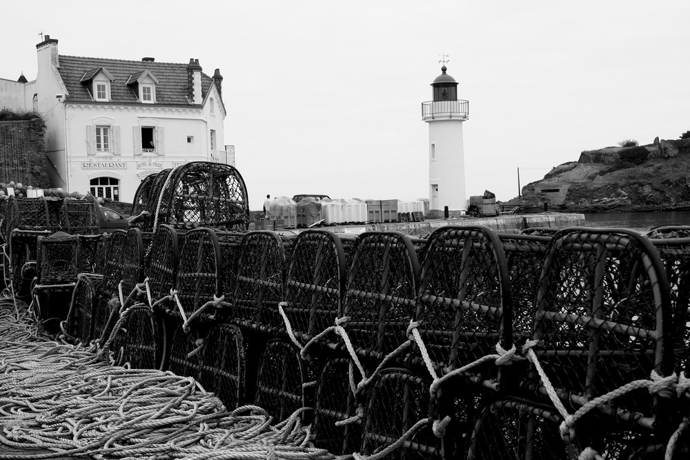 petit port breton: sauzon