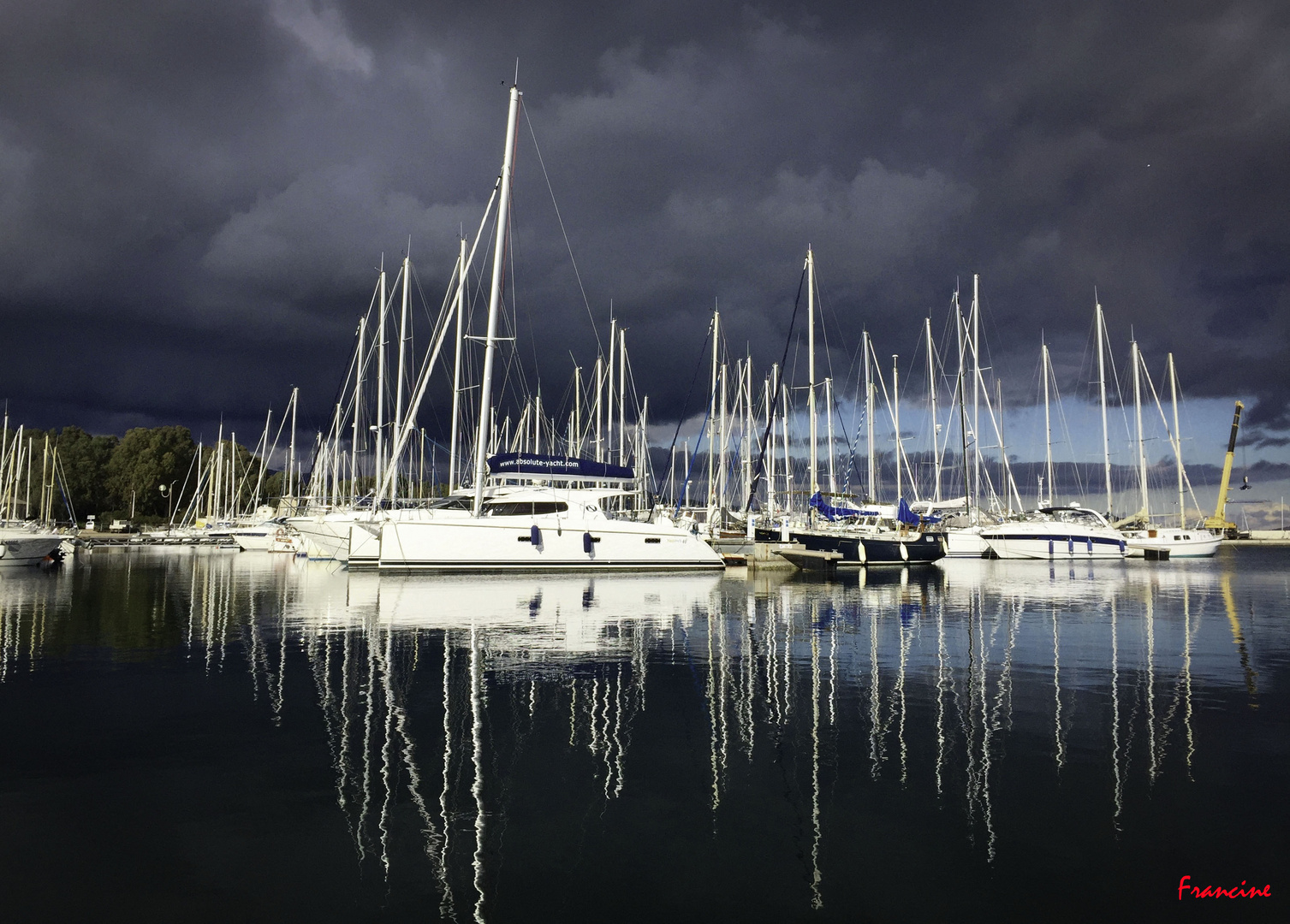 Petit port de plaisance à Porto-Vecchio