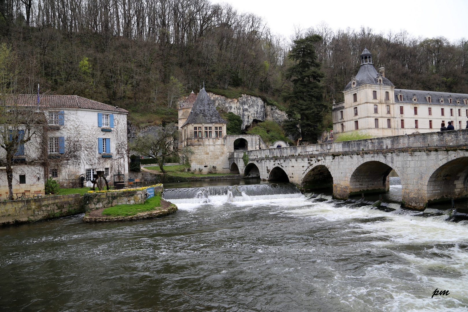 Petit tour à Brantome, ville du périgord