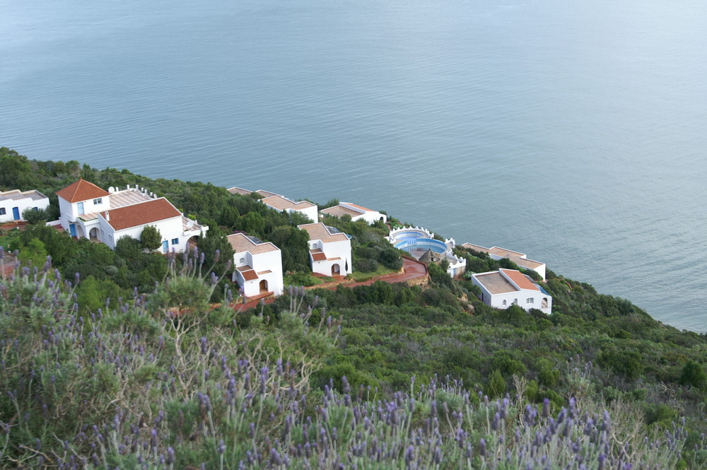 petit village avec vue imprenable