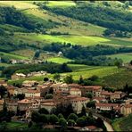 Petit village dans le Beaujolais