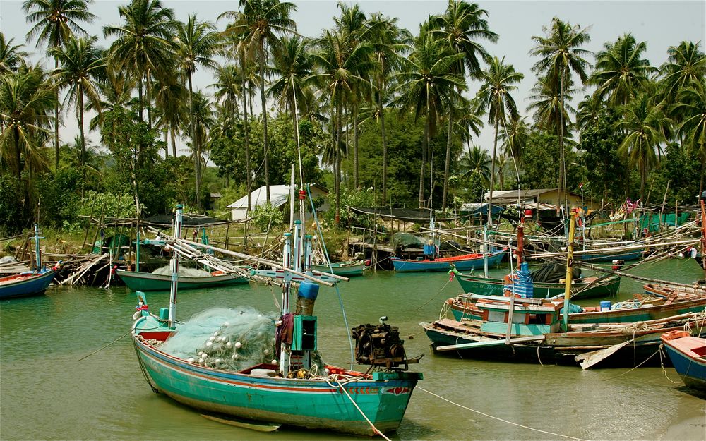 Petit village de p cheurs photo et image asia Petit village de p cheurs photo et image asia