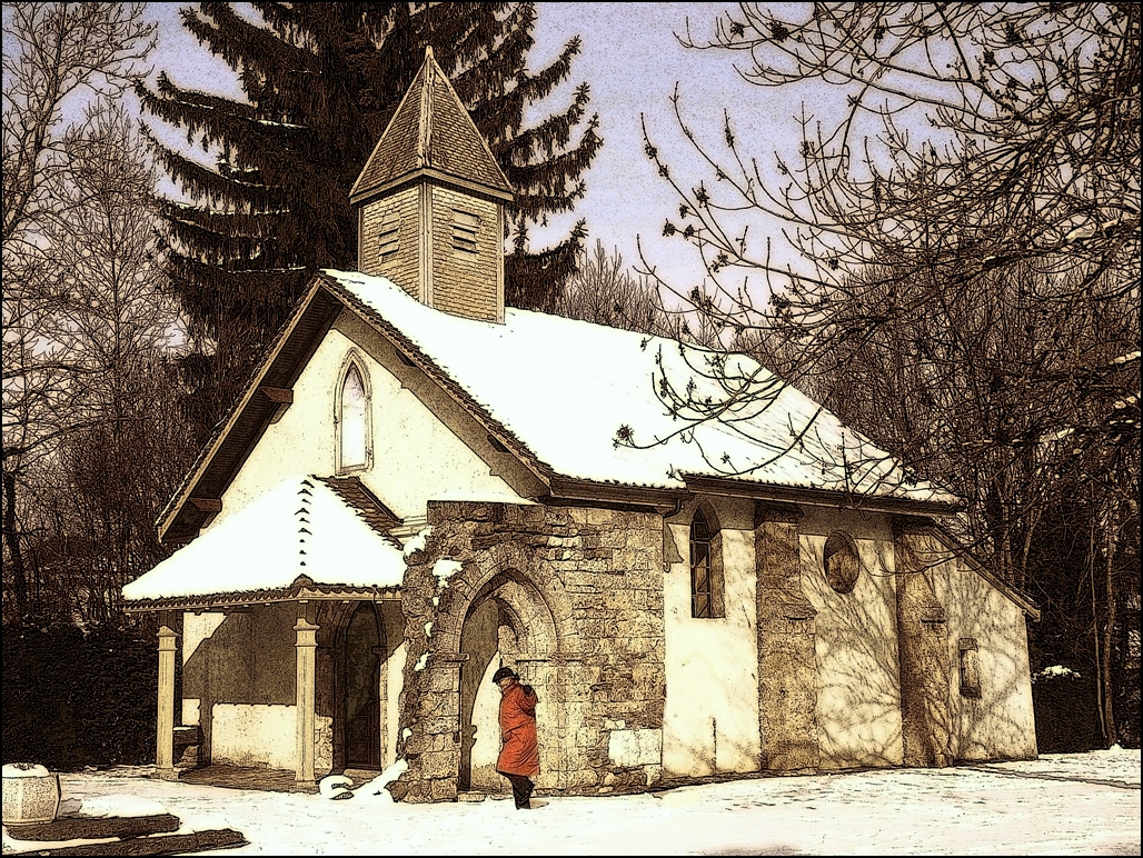 Petite chapelle de campagne !