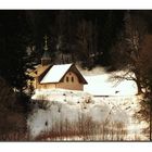 petite chapelle près du lac de la Chèvrerie (hte-savoie)