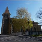 Petite église de campagne (canton de Genève)