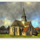 Petite église de la campagne normande