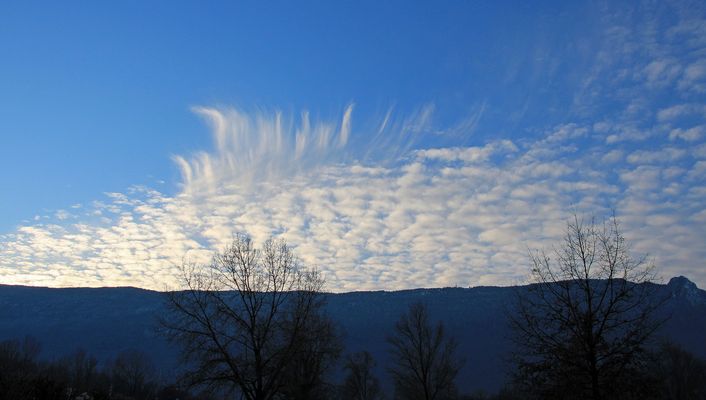 Petite explosion de nuages
