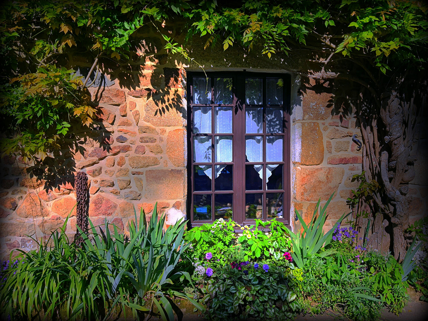 Petite façade à  St-Cénéry / Orne (61)