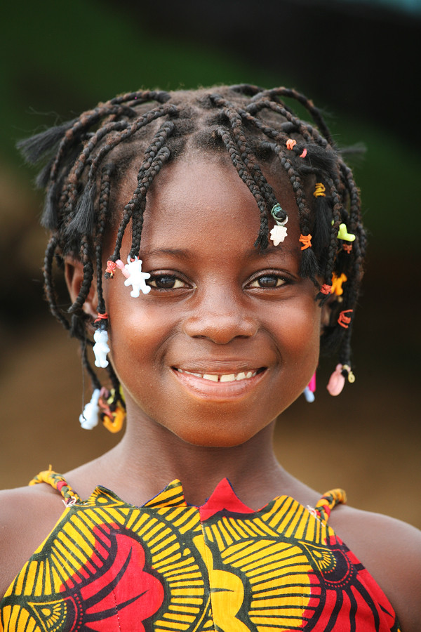 Petite fille à Sasandra