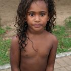 Petite fille mélanésienne -- Junges Mädchen aus Melanesien