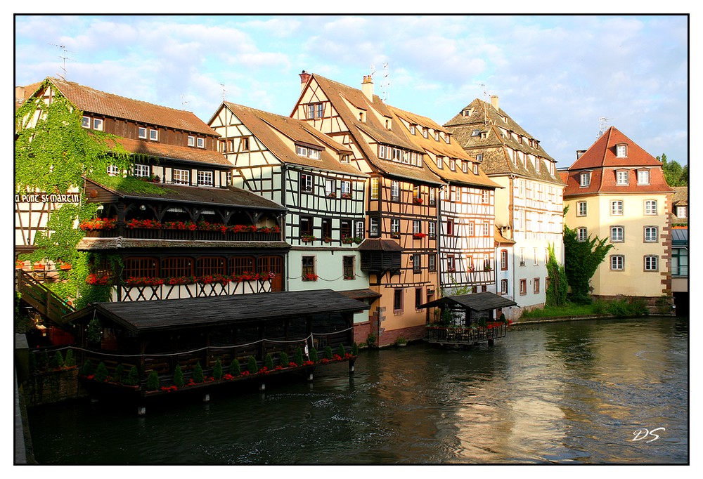 petite France au bord de l'Ill