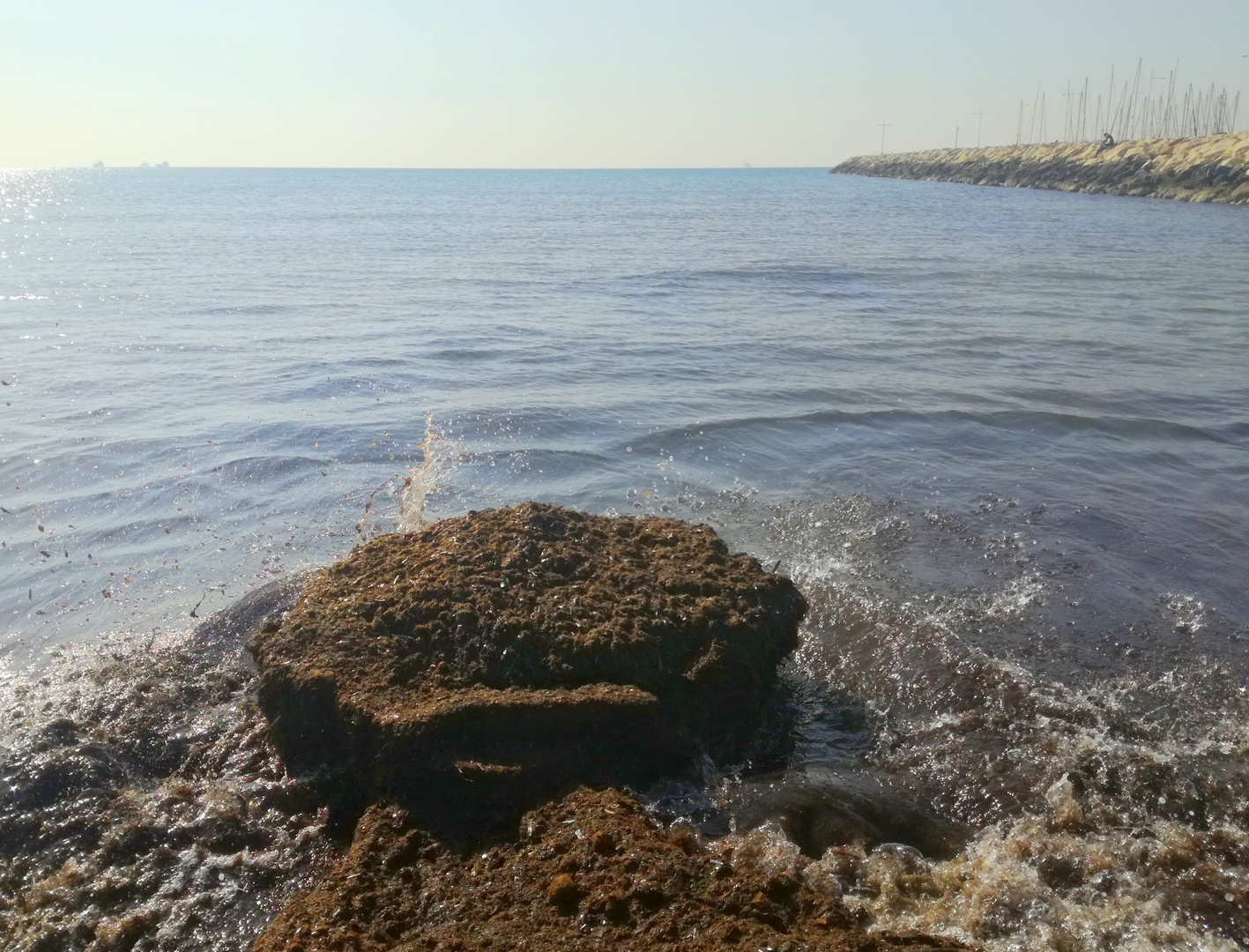 Petite pause à Fos sur mer