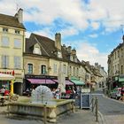 Petite Place Carnot in Beaune, Bourgogne...