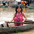 Petite rameuse du Cambodge