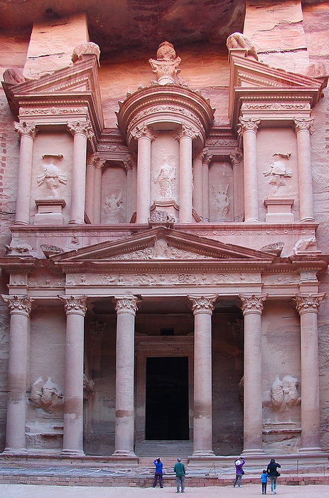 Petra - das Schatzhaus am Nachmittag