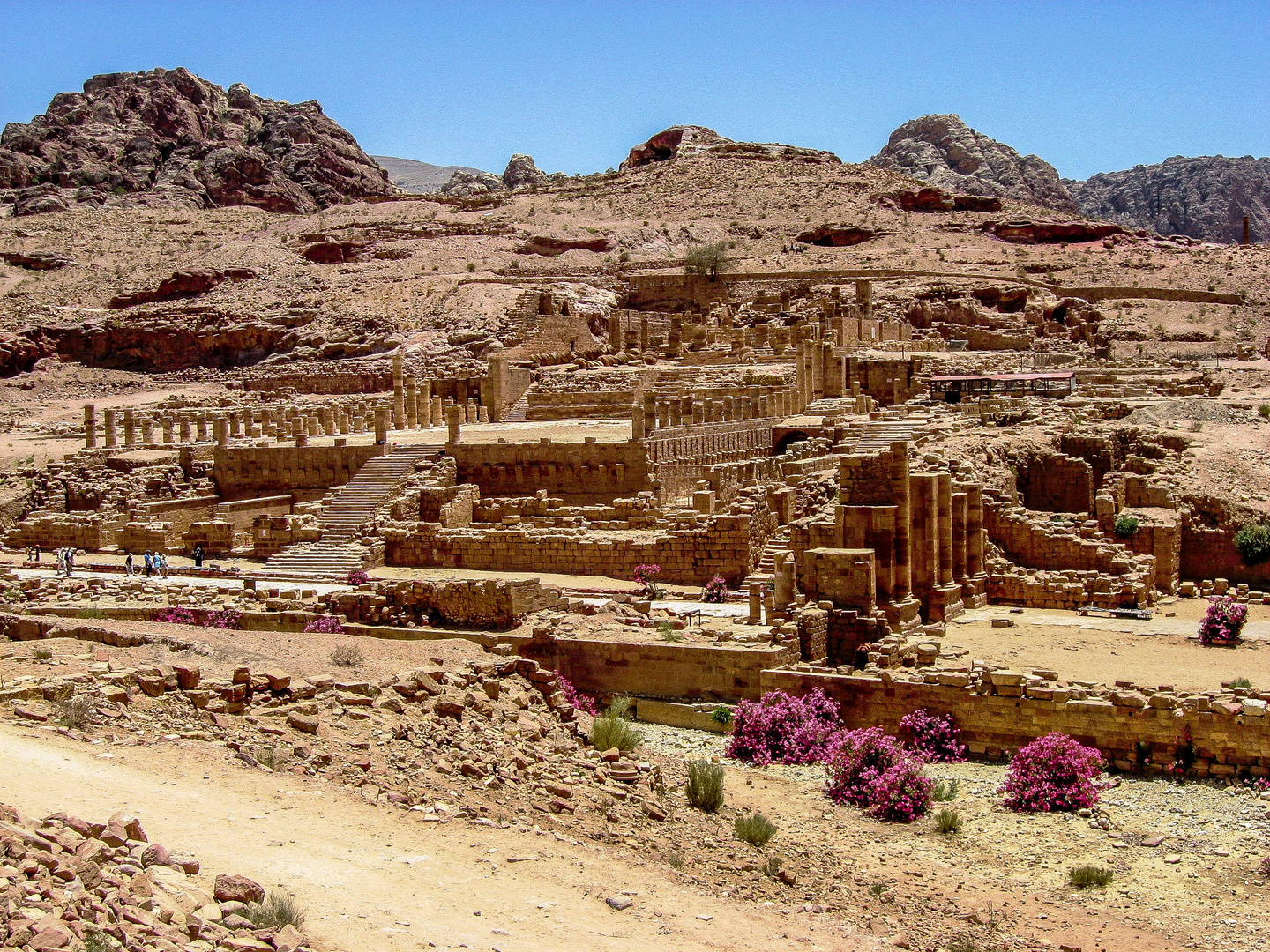 Petra, großer Tempel