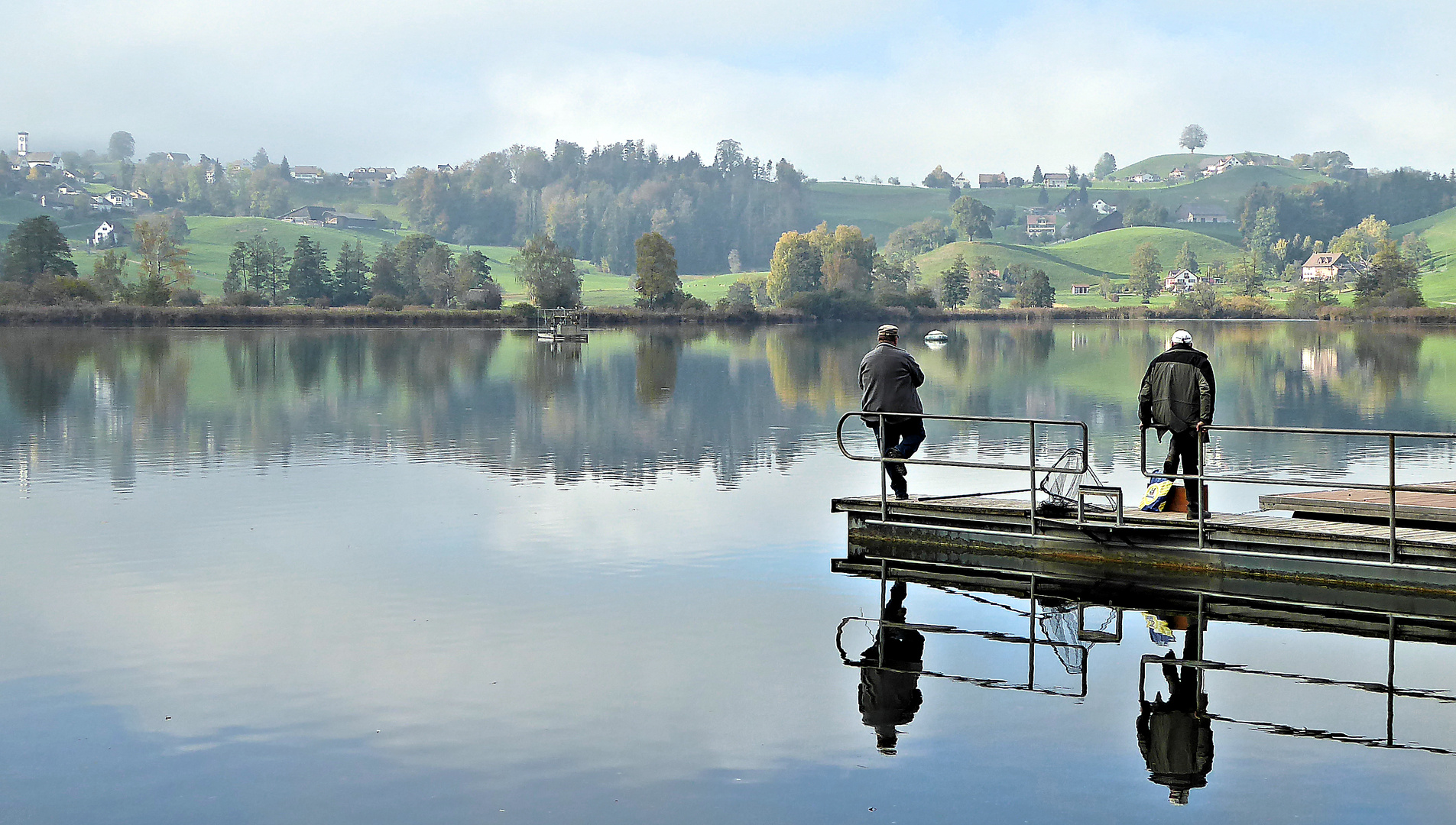 Petri Heil am Hüttnersee