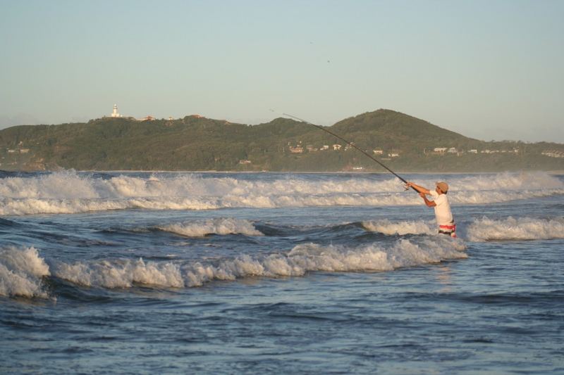 Petri Heil/Beach von Byron Bay