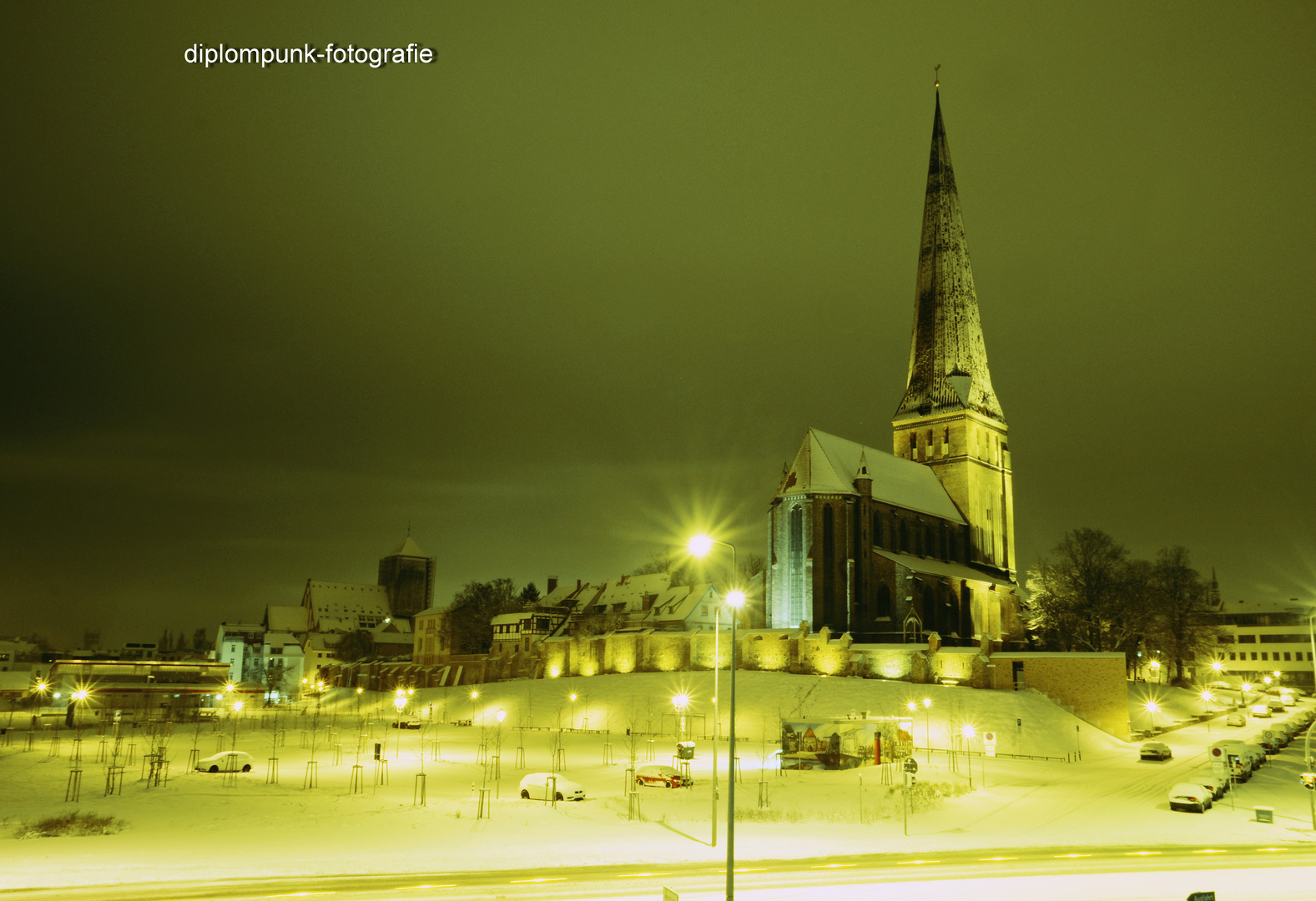 Petrikirche im Winter