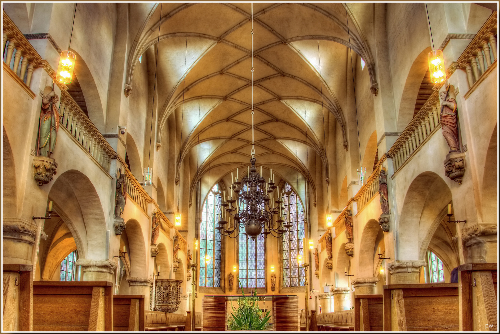 Petrikirche zu Münster Foto & Bild | architektur, sakralbauten, innenansichten kirchen Bilder ...