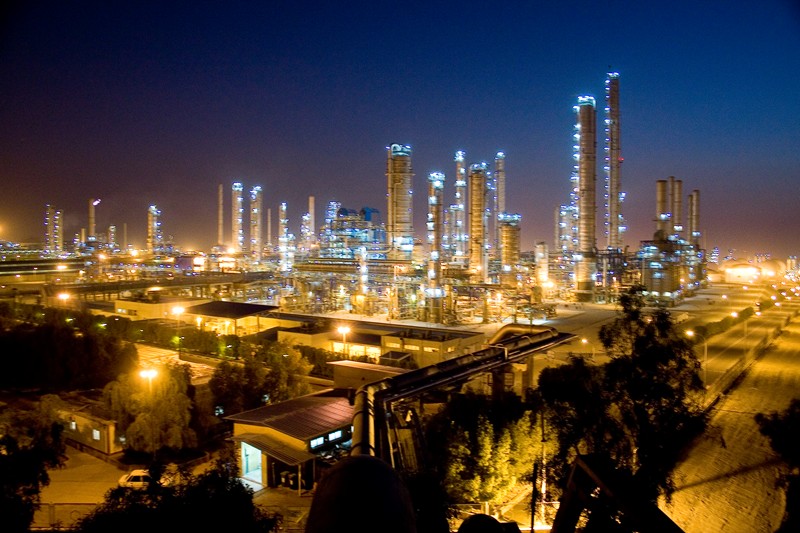 petrochemical factory