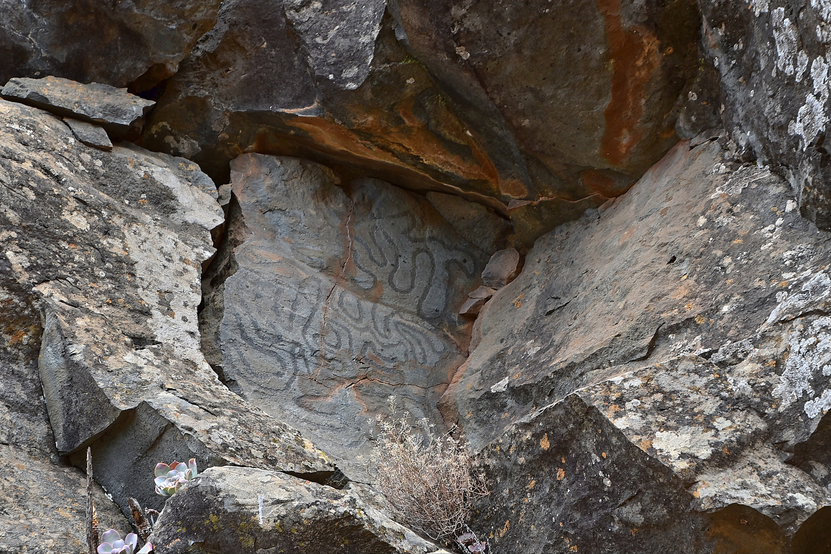 Petroglyphen in El Paso / La Palma