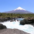 Petrohue Wasserfälle im ältesten Nationalpark Chiles