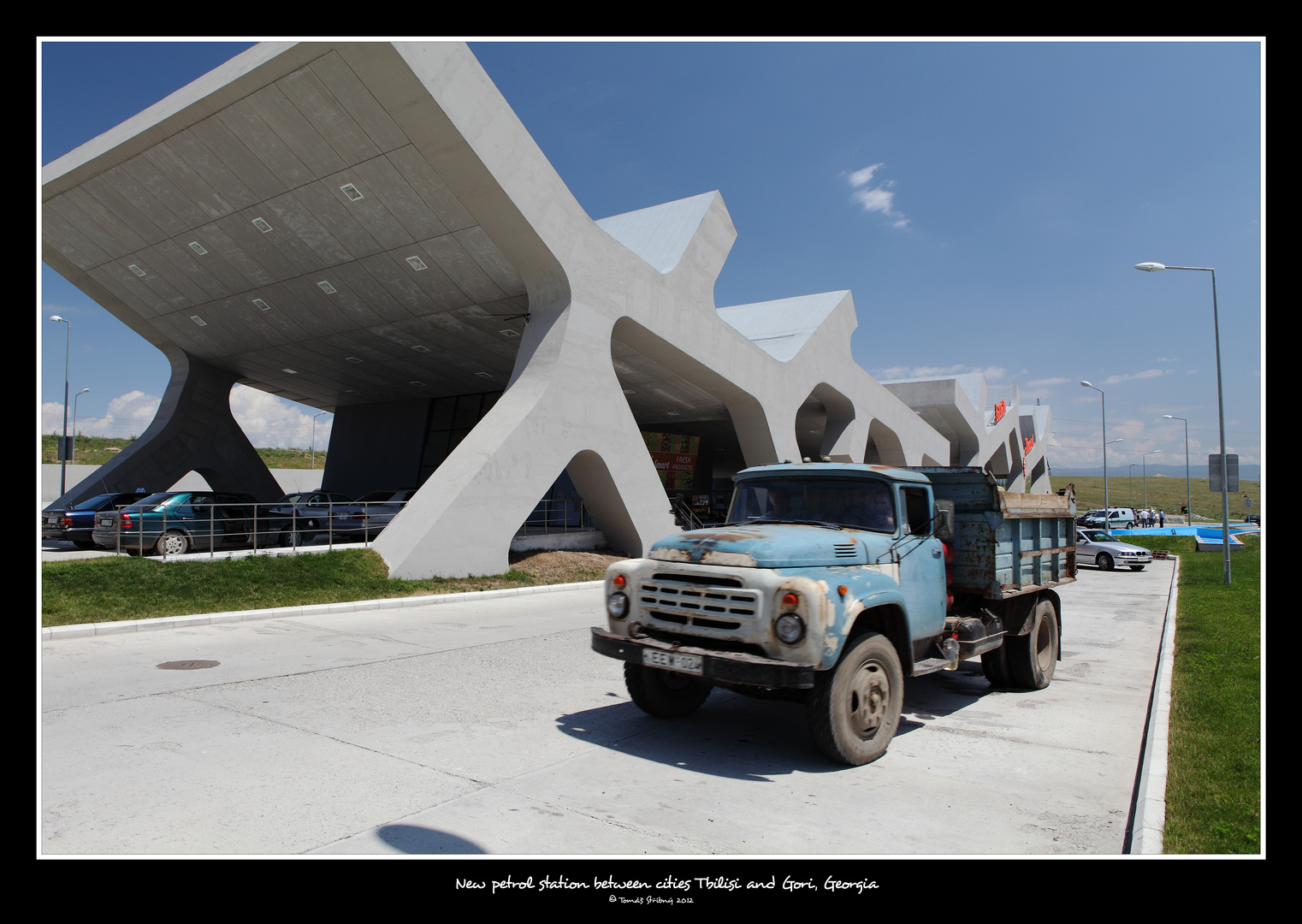 Petrol station at the city of Gori