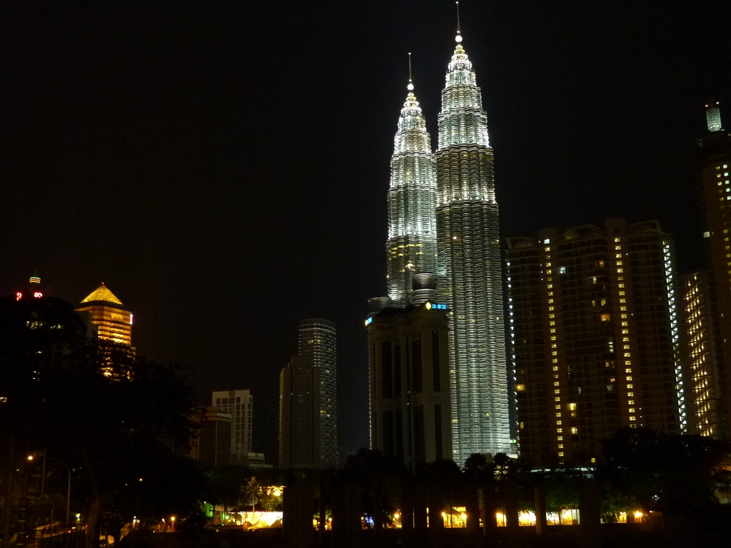 Petronas Tower at night