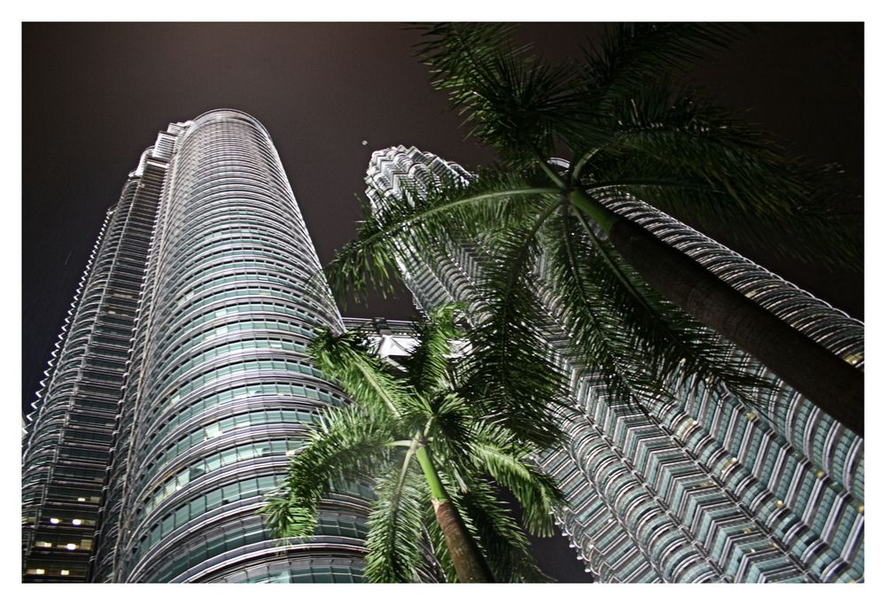 Petronas Towers By Night