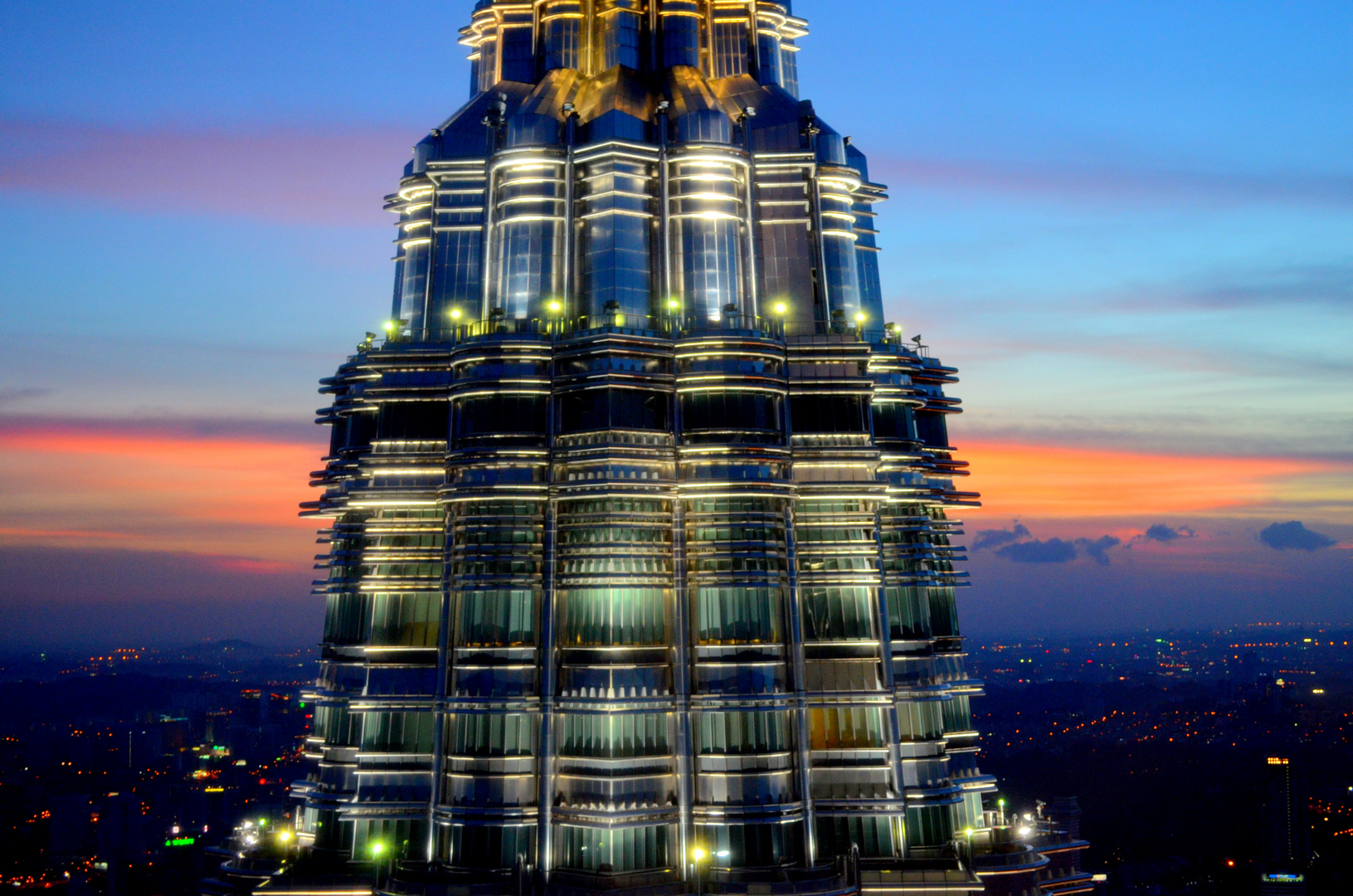 Petronas Towers in Kuala Lumpur