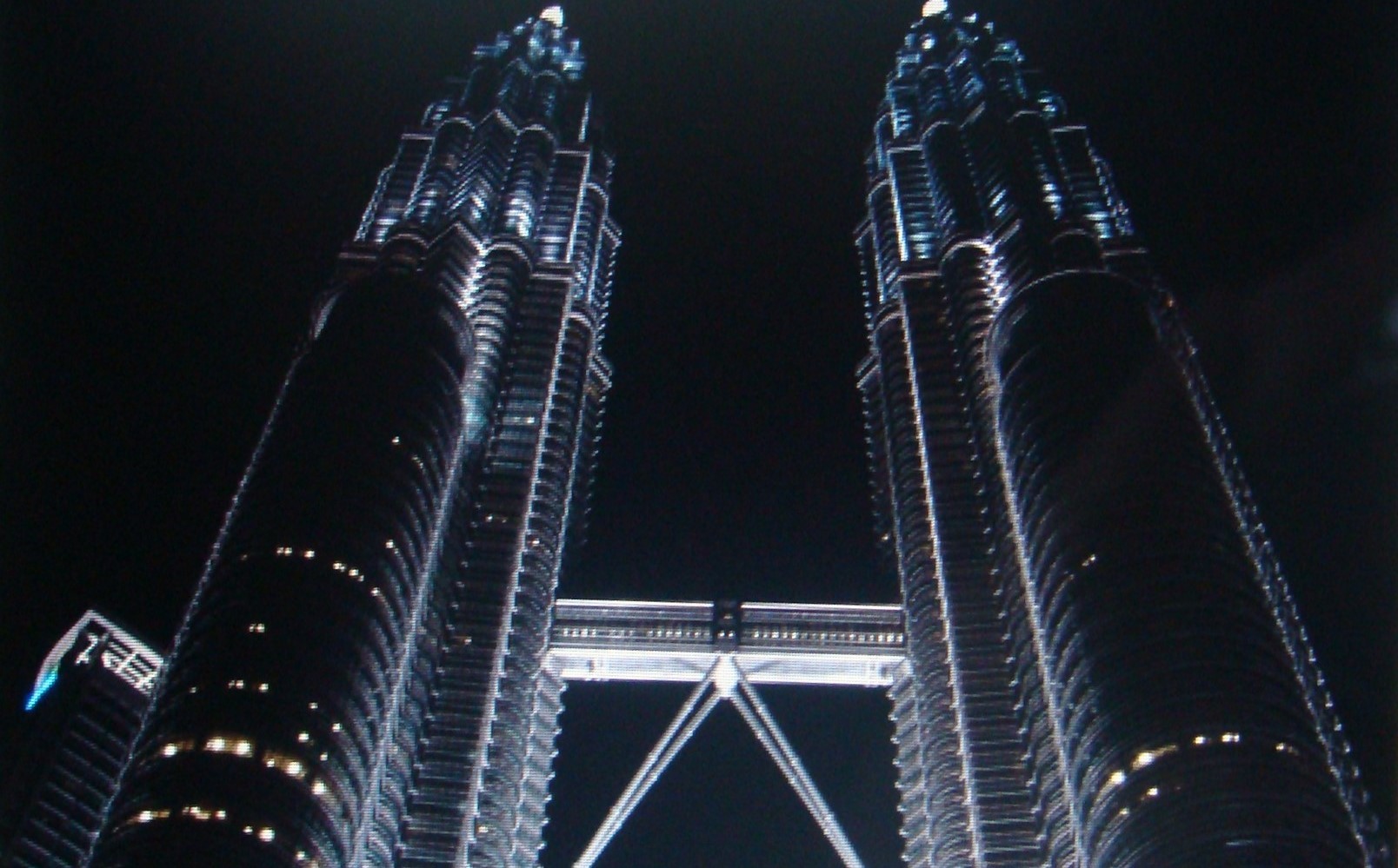 Petronas Towers in Kuala Lumpur bei Nacht