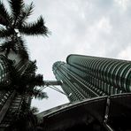 Petronas Towers - mit Palmen