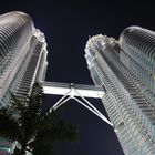 Petronas Twin Towers at night