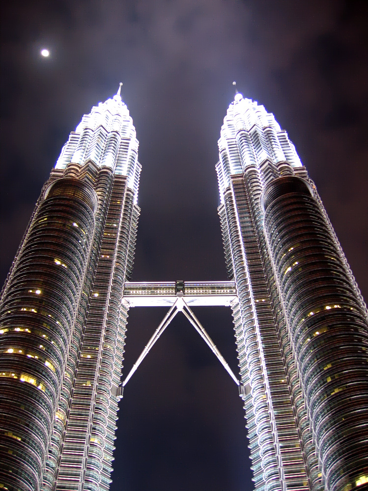 Petronas Twin Towers @ night