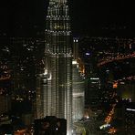 Petronas-TwinTowers bei Nacht