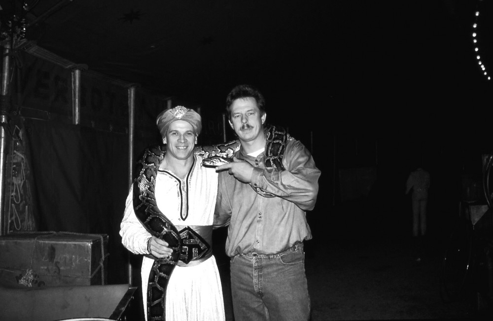 Petruhin und Ich in den 80ger Jahren