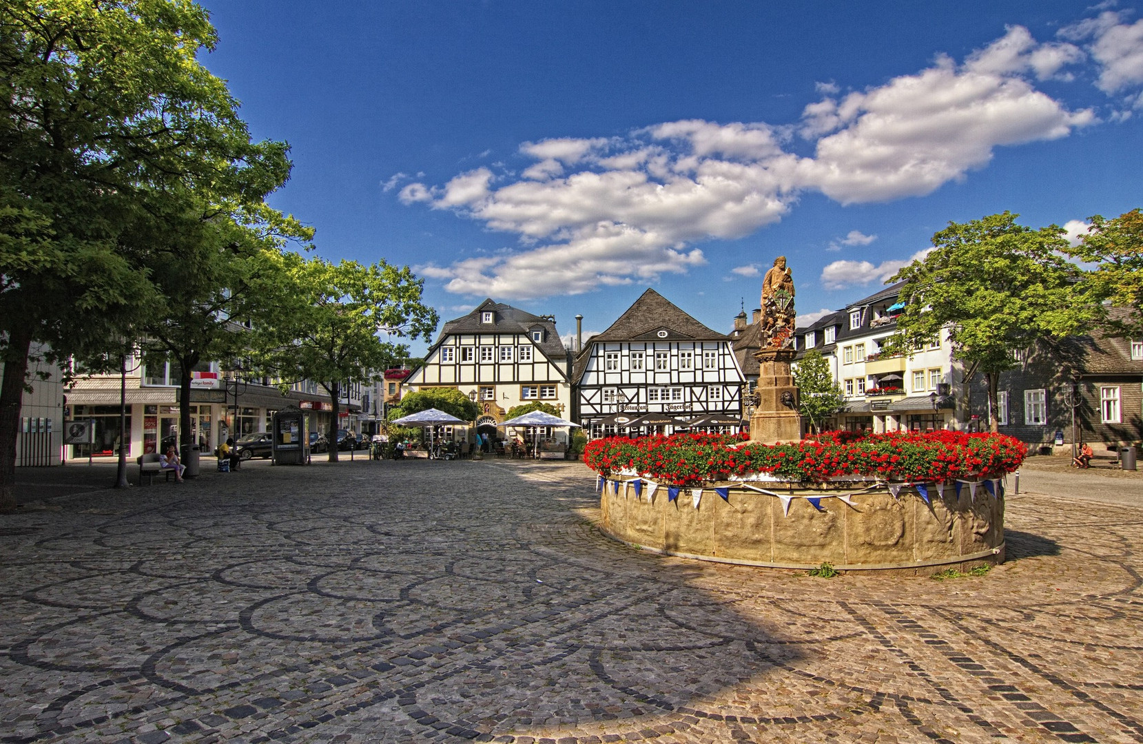 Petrusbrunnen Foto & Bild canon, sommer, outdoor Bilder auf