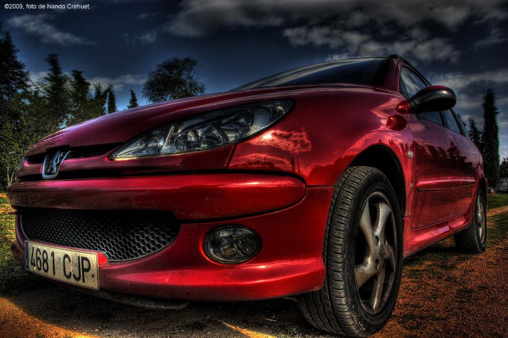 Peugeot 206 en HDR