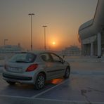 Peugeot 207 - Sonnenuntergang - Dubai - HDR